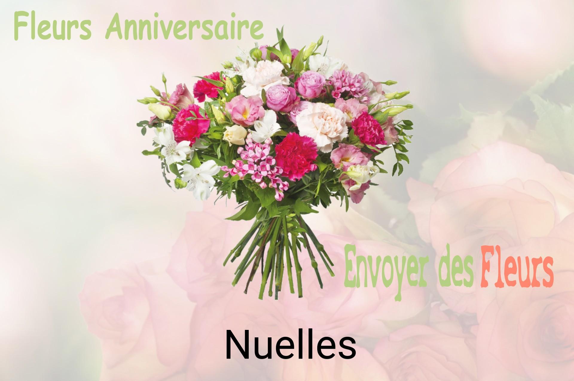 Bouquet de fleurs d’anniversaire livré à Nuelles